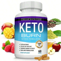 Keto Burn Advanced - Rapid Ketosis Support Formula (60 Veg Caps) - 1