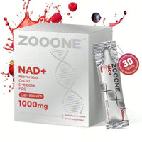 Zoo-One NAD+ Berry Drink Mix – Anti-Aging Cellular Renewal + Mental Focus, 30 Sticks - Default Color