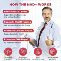 Zoo-One NAD+ Berry Drink Mix – Anti-Aging Cellular Renewal + Mental Focus, 30 Sticks - Default Color