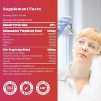 Zoo-One NAD+ Berry Drink Mix – Anti-Aging Cellular Renewal + Mental Focus, 30 Sticks - Default Color