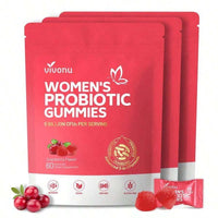 Women's Body Care Cranberry Probiotic Vegan Gummies 60Pcs - Pack Of 1