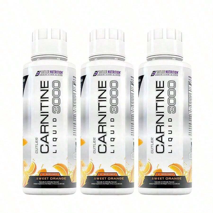 Cutler Nutrition Liquid L-Carnitine Supplement With Acetyl L-Carnitine & L-Carnitine Tartrate Forms - Pre Workout Formula For Optimal Absorption, Energy & Muscle Support, Buzz'in Orange Flavor[Free Shipping ](2026 Latest Version) - Default Color