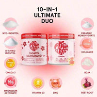 Inositol Powder Multivitamin, Pink Lemonade Flavor – 4g Myo & D-Chiro Inositol, DIM, Zinc, Magnesium Glycinate, Vitamin D3 – Supports Women's Health, Cycle, Energy[Free Shipping ] - Default Color