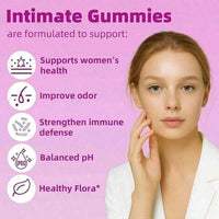 LEEFAR Her Juicy  Feminine Probiotics Gummies- All In One Solution With Slippery Elm And Prebiotics&Lactobacillus Probiotic Blend For Women's PH Balance And Dryness - Hawaiian Pineapple Gummies 60 Count Hawaiian Pineapple Women's Probiotic - Default Color