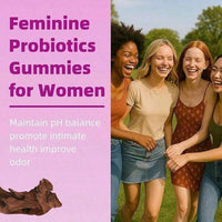 LEEFAR Her Juicy  Feminine Probiotics Gummies- All In One Solution With Slippery Elm And Prebiotics&Lactobacillus Probiotic Blend For Women's PH Balance And Dryness - Hawaiian Pineapple Gummies 60 Count Hawaiian Pineapple Women's Probiotic - Default Color