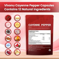 Cayenne Pepper Softgels 240 Count, Grape Seed Hawthorn Beetroot & Vitamin Blend - Default Color
