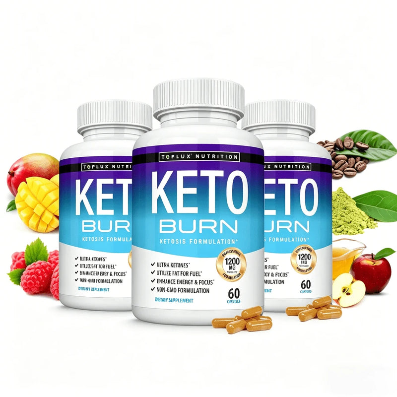 Keto Burn Advanced - Rapid Ketosis Support Formula – 3 Pack