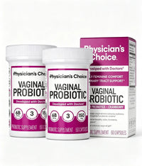 Physician's CHOICE Probiotics For Women - PH Balance, Odor Control, Yeast Balance, Flora & Feminine Health - 6B CFU With Organic Prebiotics And Cranberry Extract - 30 CT - 1