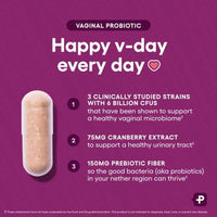 Physician's CHOICE Probiotics For Women - PH Balance, Odor Control, Yeast Balance, Flora & Feminine Health - 6B CFU With Organic Prebiotics And Cranberry Extract - 30 CT - Default Color