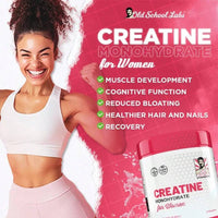 Women's Creatine + Collagen & BCAAs – Post-Workout Recovery For Muscle, Skin & Hair - 3bottle