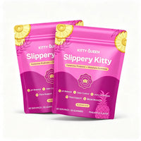 Slippery Kitty Feminine Probiotic + Moisture Gummies -  60 Count Pineapple Flavor - 1