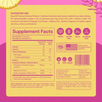 Slippery Kitty Feminine Probiotic + Moisture Gummies -  60 Count Pineapple Flavor - 2pack